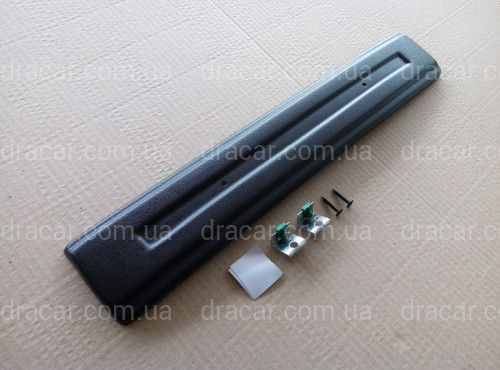 Зимова накладка FLY Volkswagen T-5 2003-2010 бампера матова коротка (нижня) артикул 4671